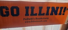 Go Illini University of Illinois Bowl Winner & Final 4 Rollabana Orange New