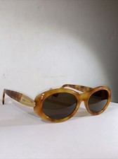 Vintage Diane Von Furstenberg Tortoise MF97 742 women  s Oval sunglasses