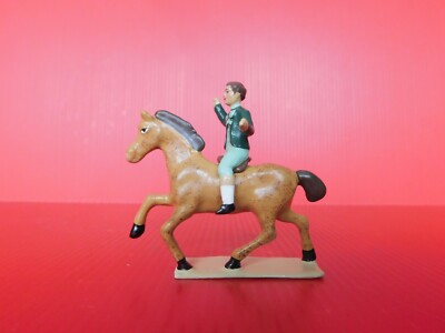 2 Figurines CBG Mignot Boxeurs - Plomb Peint - Fabrication Française