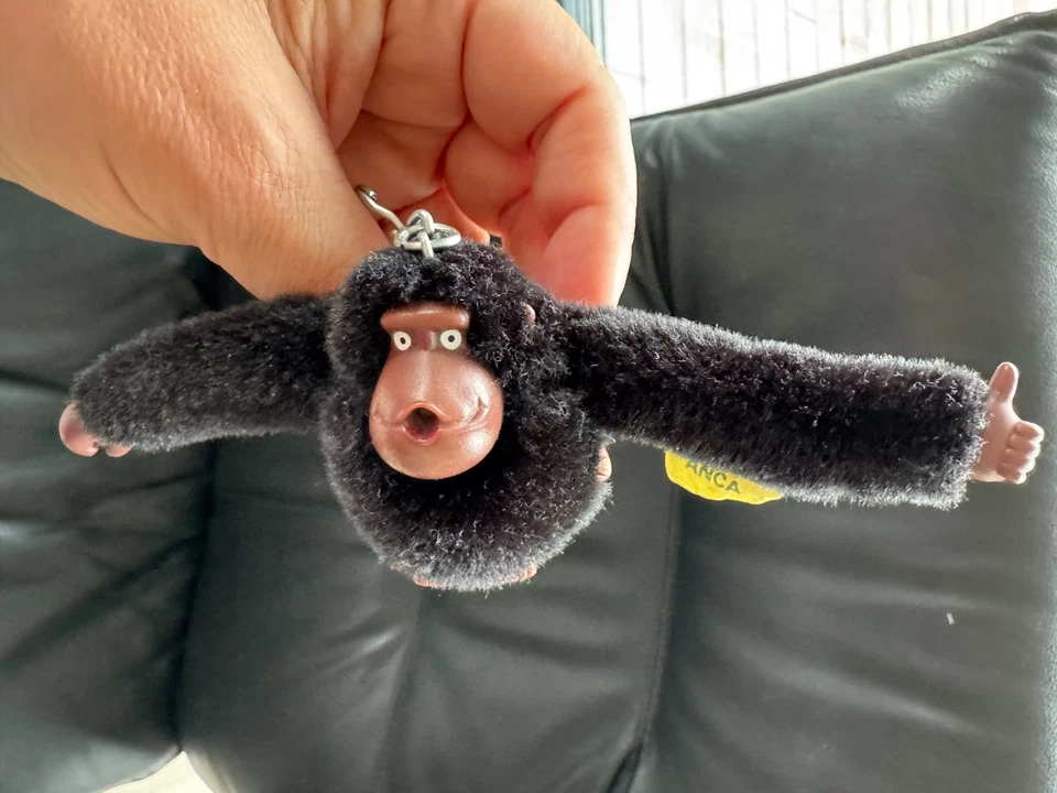 Kipling Affe DARLING dunkelbraun Keychain Plüsch Äffchen Schlüsselanhänger Figur - Bild 2 von 4