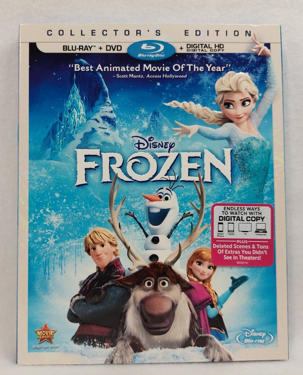 Dvd Frozen English Subtitles Frozen Collectors Edition 2-Disc Blu - Main Image