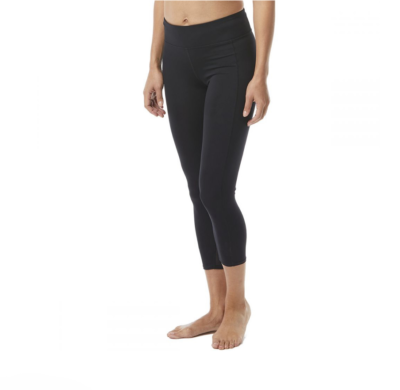 TYR Black Sol 3/4 Kalani Tight Leggings 2X NWT