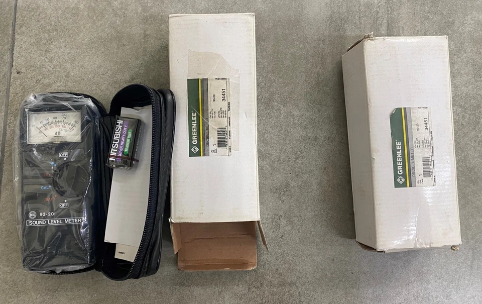 Greenlee 93-20 Sound Level Meter - Image 3 of 4