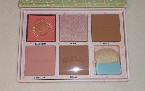 Benefit Cheekleaders Pink Squad palette Galifornia Tickle Hoola Dandelion Dallas - Picture 8 of 24