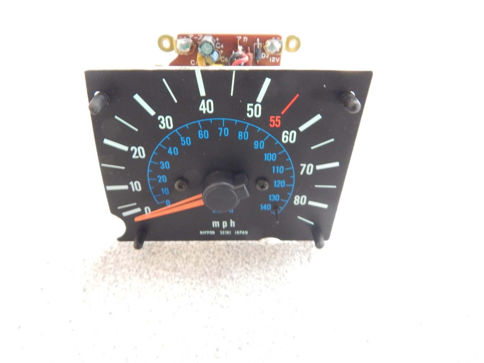 Kawasaki Motorcycle 1981 KZ1100 GPz MPH Speedometer Gauge - 25005-1128