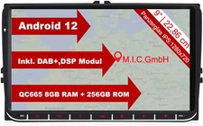 Android Autoradio Kompatibel Mit VW, CAWELL 7 Zoll HD Screen Für VW