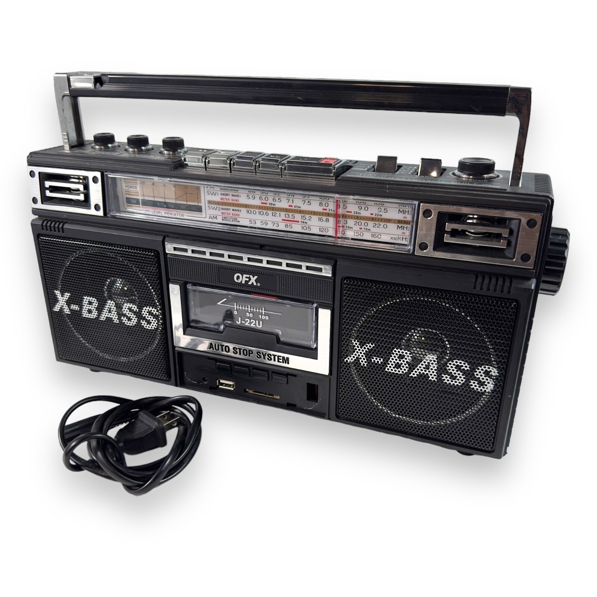 ラジオ・コンポ National TV/RADIO/CASSETTE RECORDER JVC- Radio - TV B/W - Cassette Recorder .. Made in Japan