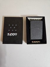 Zippo Lighter #236 Black Crackle New Sealed Made In USA