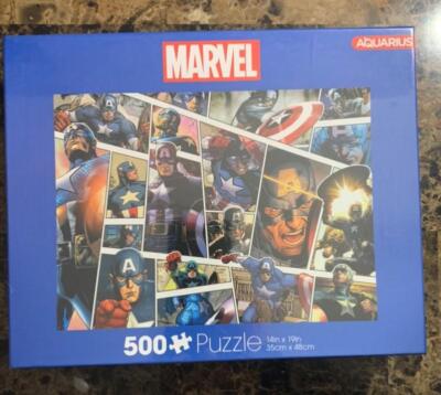 Aquarius Marvel Captain America Puzzle 500 Piece Jigsaw Puzzle