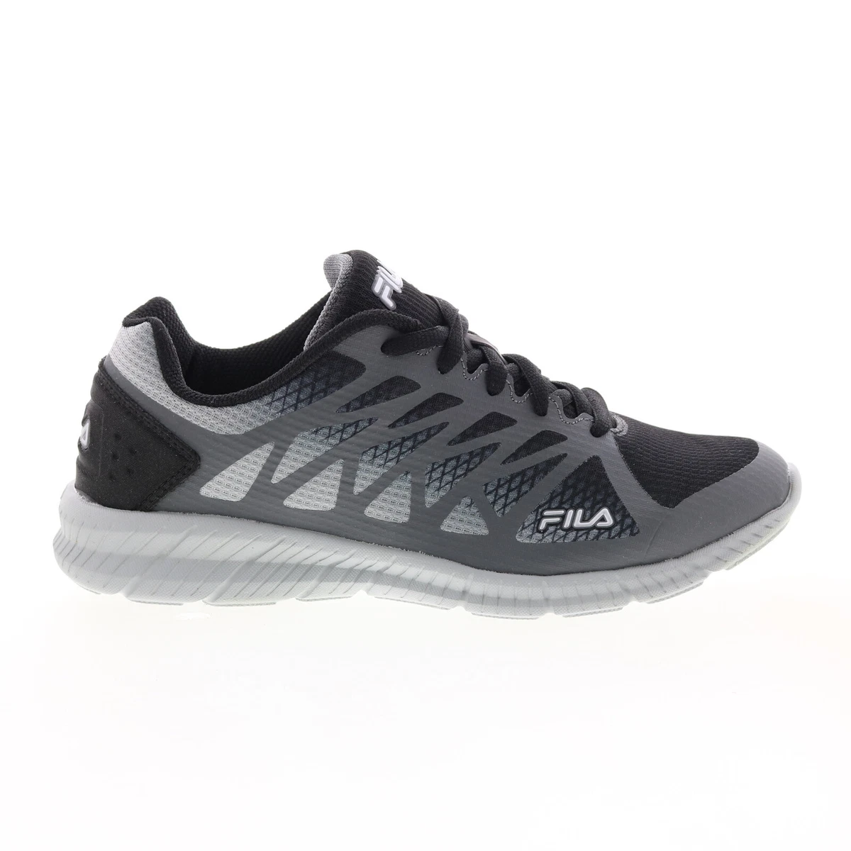 Fila Memory Fantom 6 1RM01628-002 Mens Black Canvas Athletic Running Shoes  7.5 | eBay