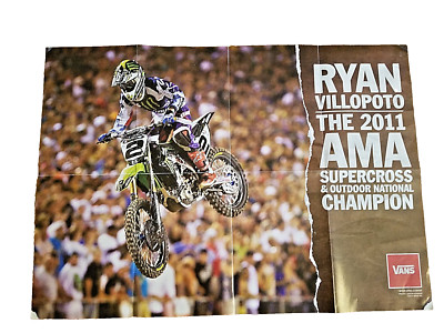 großes Motocross-Poster ''RYAN VILLOPOTO'' 600 mm x 420 mm