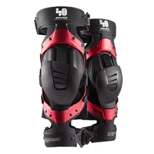EVS AXISS-BK40-SP Axis Sport Knee Brace 40th Anniversary Limited Edition Red