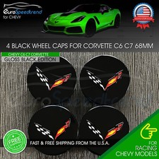Black Wheel Caps Fit Corvette C7 C6 Center Cross Flag Set 68mm 23217059 Oe 2.7 Black Wheel Caps Fit Corvette C7 C6 Center Cross Flag Set 68mm 23217059 Oe 2.7