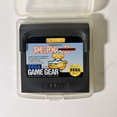 James Pond 2 Codename Robocod | Game Gear With Clear Case