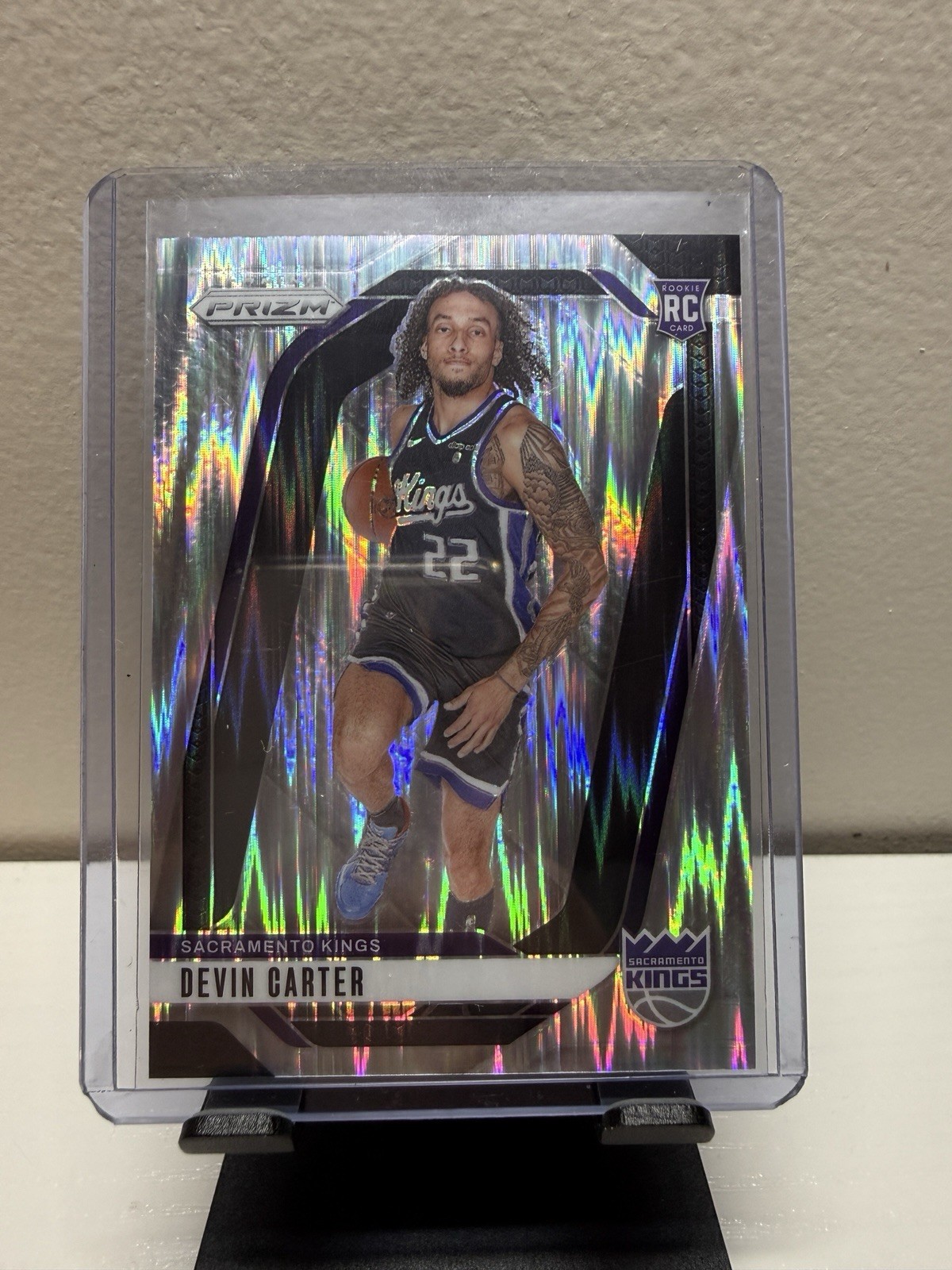 2024-25 Panini Prizm - Devin Carter #231 Skewed Prizm /249 (RC)