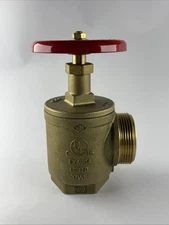 Válvula angular para manguera ASC 4324000610 2-1/2” FNPT x MNST contra incendios miniatura 2