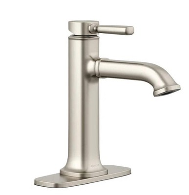 Kohler Terzet REC34944-4D-BN Single Handle Bathroom Faucet Brushed Nickel NEW