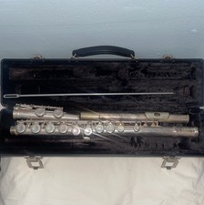 Gemeinhardt 2SP Flute Silver Student Original Hard Case H22619 Musical Music