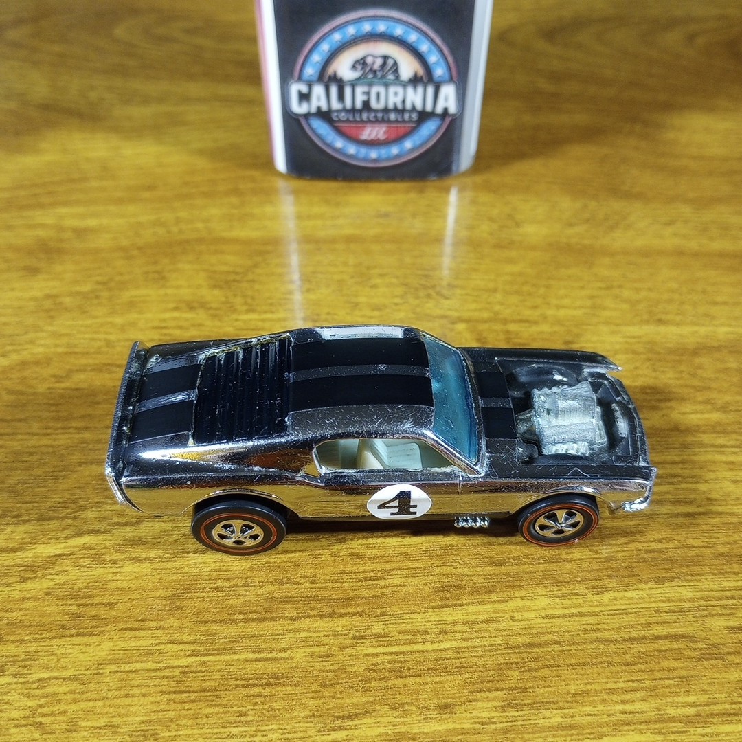 Hot Wheels Club Kit Car Redline Boss Hoss Chrome Hong Kong HK 1970