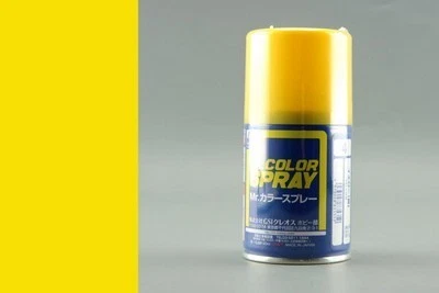 GUNZE - MR HOBBY GUNZE S-004 MR. COLOR SPRAY (100 ML) YELLOW