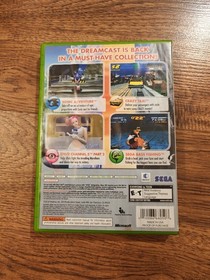 Xbox 360 Sega Dreamcast Collection Complete CIB Bass Sonic Crazy Taxi Space Ch 5