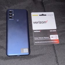 Motorola Edge Plus 5G 256GB Blue Verizon Smartphone with SIM Card Open Box