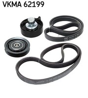 Keilrippenriemensatz SKF Vkma 62199 Passend FÜR Nissan Poly V Riemen KIT