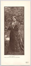 1907  Clara Barton American Red Cross Founder McIntosh Burr Print