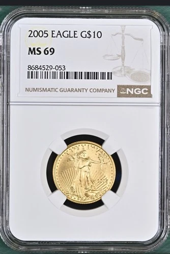 2005 American Gold Eagle 1/4 oz — photo from the most recent tracked eBay sale