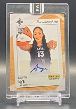 2025 Panini Instant Aaliyah Nye Auto The Incoming Class #1/25 Las Vegas Aces RC