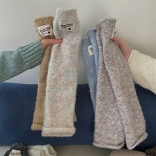 Knitted Leg Warmers Thickened Calf Socks Leg Covers Ankle Covers for Women