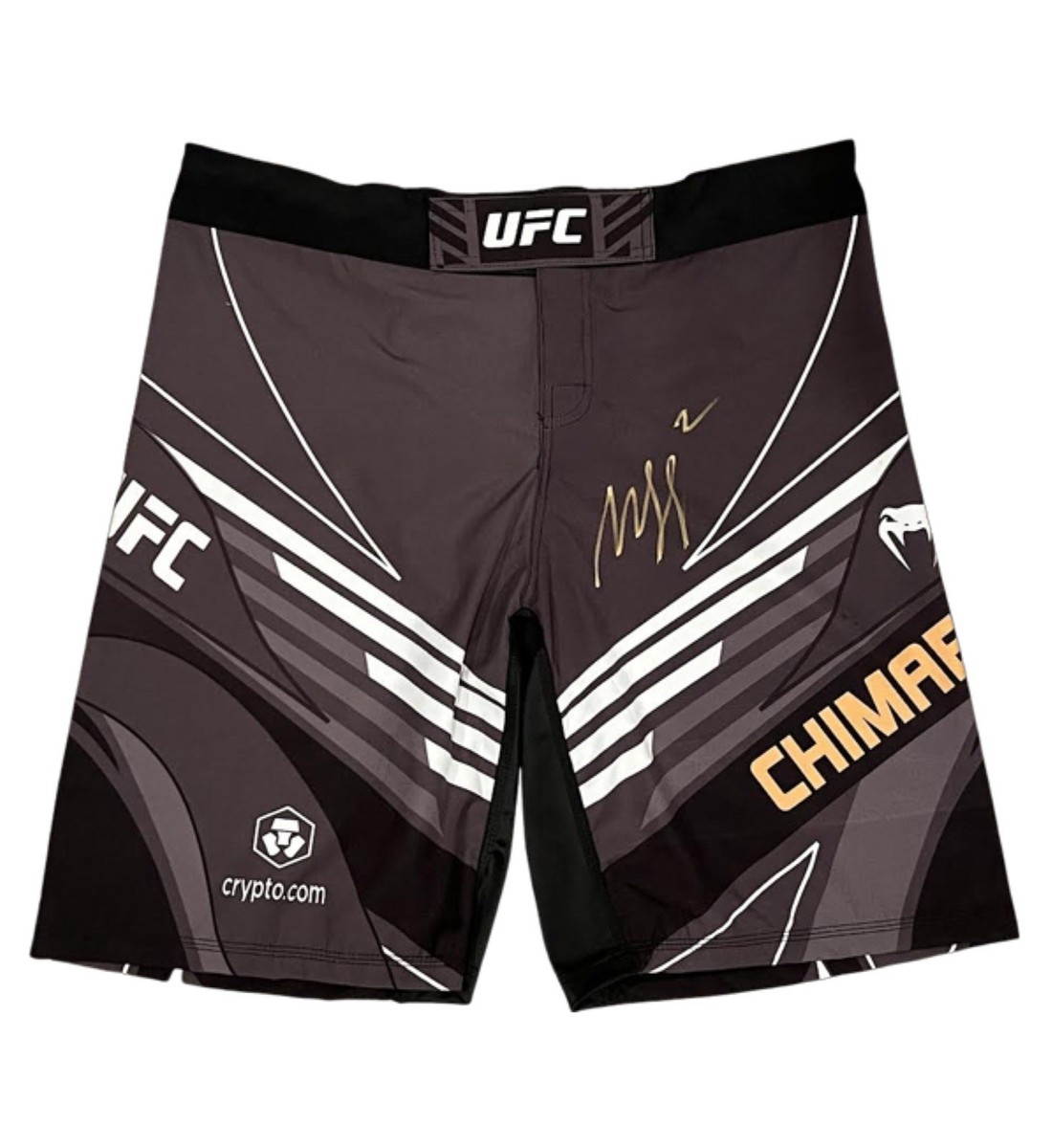 Khamzat Chimaev Signed UFC Venum Black Trunks Shorts PSA/DNA | eBay