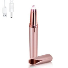Women's Electric Eyebrow Hair Remover, Stainless Steel Blade, Rechargeable