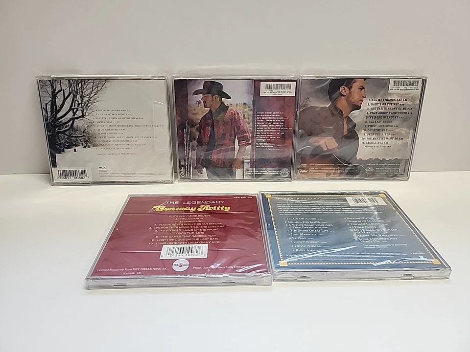 Country Music CD Factory Sealed Lot Of 5 Luke Byran Conway Twitty & More - Image 2 of 4
