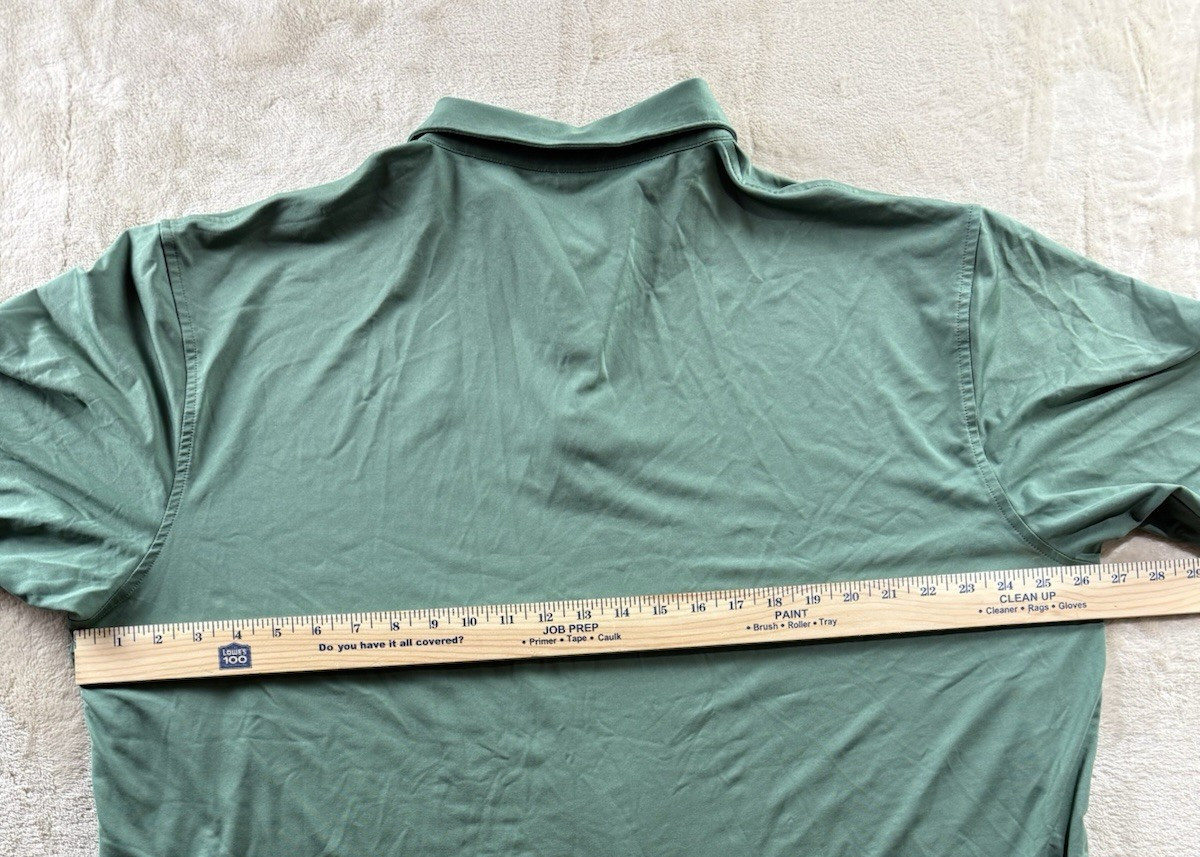 Peter Millar Summer Comfort Solid Polo Shirt Gree… - image 6