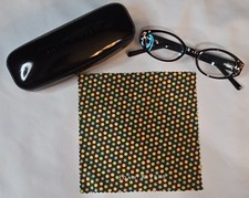 Vintage Joan Rivers Rhinestone Reading Glasses w/ Case 2.50