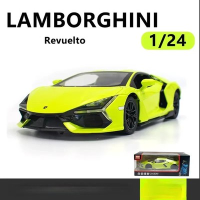 1:24 Lamborghini Revuelto Spray Version Alloy Diecast Car Model Desktop Ornament