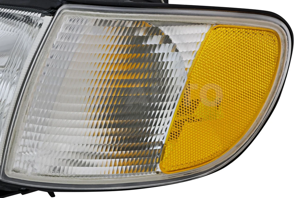 Conjunto de faróis halogênio para 1995-1997 Audi A6 S6 lado motorista e passageiro - Imagem 4 de 4