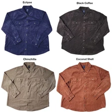 Gap Men's Buttons Chest Pocket Warm Corduroy Over Shirt