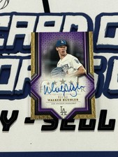 2023 Topps Five Star Purple Auto #FSA-WBUE Walker Buehler /50 LOS ANGELES