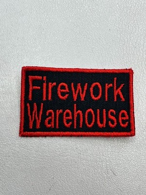 FIREWORK WAREHOUSE Fireworks Patch (Independence Day BOOM! Fire Crackers) T171