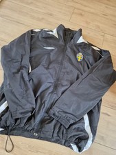 Vintage Sweden 2008-2010 Umbro Player Issue Training Track Jacket Black Size L