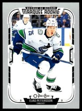 2025-26 O Pee Chee ELIAS PETTERSSON #564 Vancouver Canucks Marquee Rookie