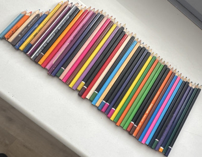 50 stk. STAEDTLER, STABILO, Faber-Castell Buntstifte Set, mehrfarbig, Noris Club