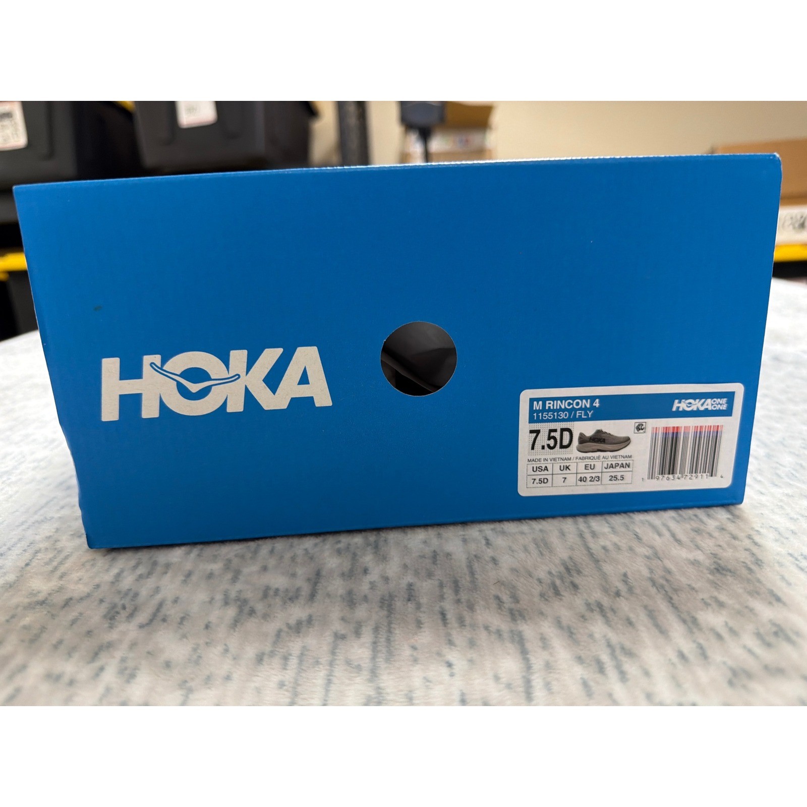 Hoka Rincon 4 Mens Running Shoes Sage Green Laurel Wreath 1155130 FLY 7.5D thumbnail 5