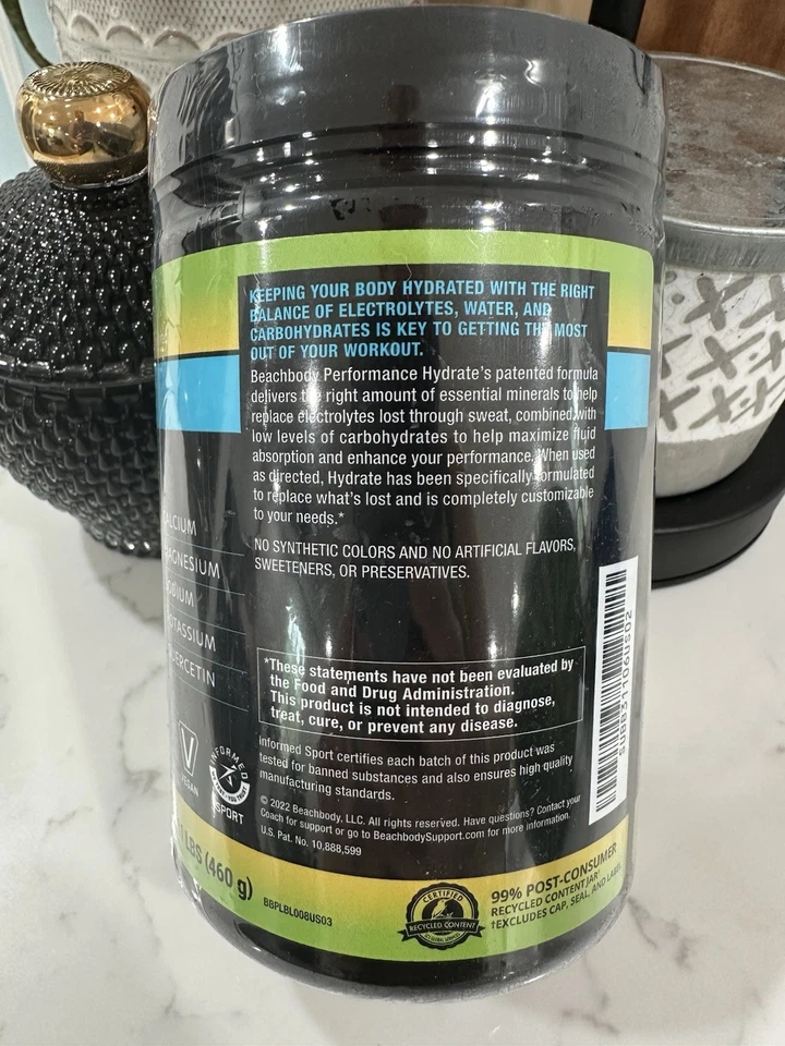 Beachbody Hydrate Citrus Electrolytes 40 Serving, 1.01Lbs (460g) - Image 3 of 4