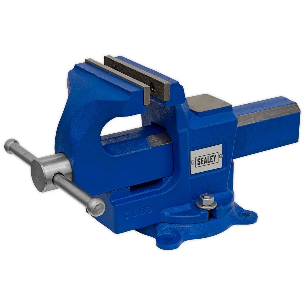 Sealey Vice 100mm Quick Action Swivel Base SG Iron