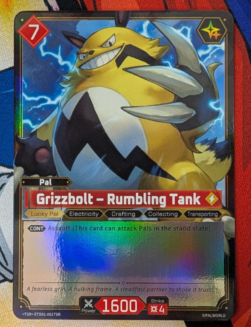 Grizzbolt Rumbling Tank ETD01-001 TSR Trial Deck Foil Dawn of