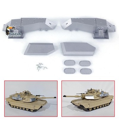 Metal Decorative Parts for 1/16 Heng Long RC Tank M1A2 Abrams 3918 Tanks Model