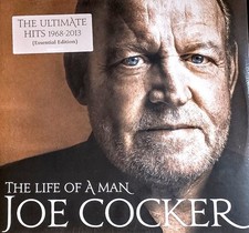 JOE COCKER LIFE OF A MAN: THE ULTIMATE HITS 1968-2013- VINYL 2-LP SET " NEW "